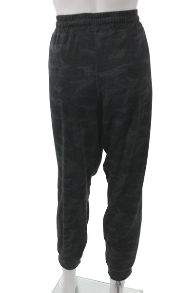 Vuori Womens Jogger Pants Black Camo Drawstring Recycled Polyester Size XL