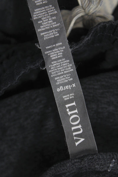 Vuori Womens Jogger Pants Black Camo Drawstring Recycled Polyester Size XL