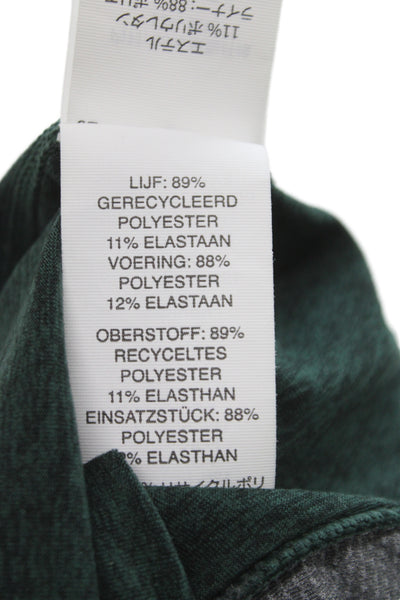 Vuori Womens Athletic Green Pull On Short Skort Recycled Polyester Size XS
