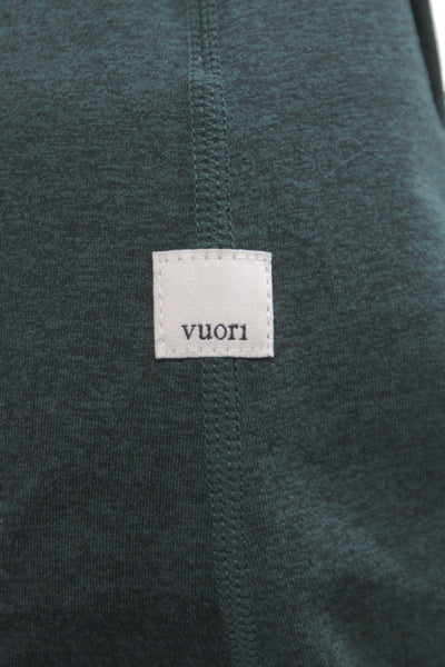Vuori Womens Athletic Green Pull On Short Skort Recycled Polyester Size XS