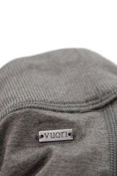 Vuori Womens Sweatpants Gray Knit Drawstring Athleisure Size XS