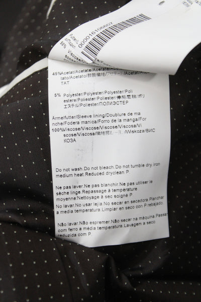 Hugo Hugo Boss Mens 2 Piece Blue Cotton Suit Size 36