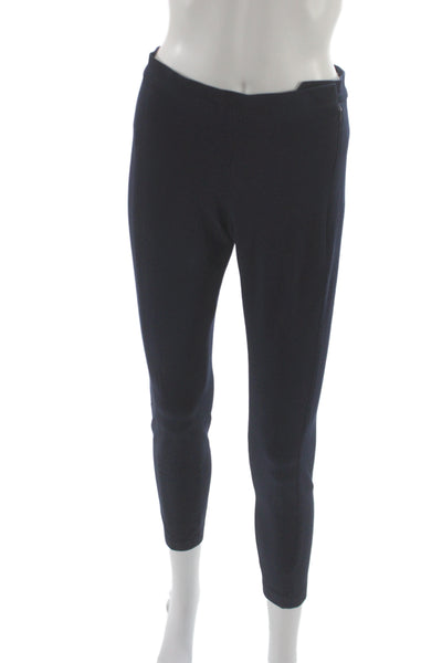 Banana Republic Womens Ankle Pants Blue Cotton Inseam 25 Size 2