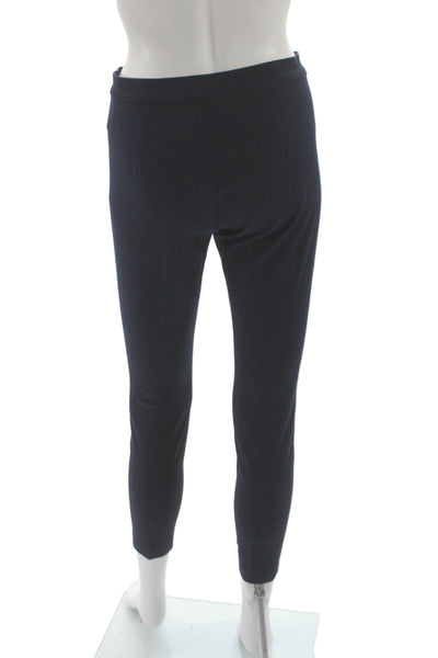 Banana Republic Womens Ankle Pants Blue Cotton Inseam 25 Size 2