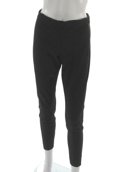 Banana Republic Women Ankle Pants Black Cotton Zip Inseam 27 Size 2