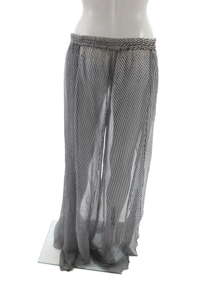 Cotton Citizen Womens White Sweatpants Shorts Drawstring Beach Size M