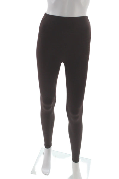 Skims x Nike Women Leggings Ankle Brown Nylon Athleisure Size XS