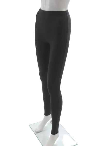 Skims Womens Ankle Leggings Black Polyamide Size XS