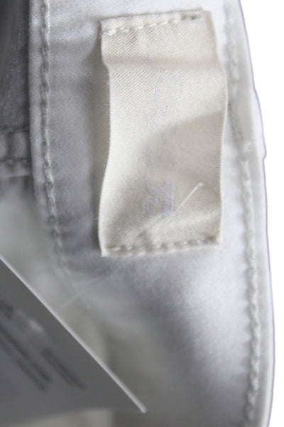 Joes Jeans Mens Straight Pants White Mid-Rise Cotton Inseam 33 Size 34