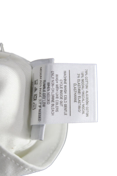 Joes Jeans Mens Straight Pants White Mid-Rise Cotton Inseam 33 Size 34