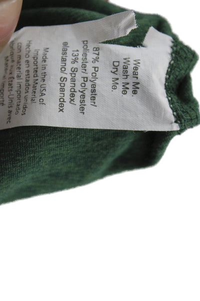 Beyond Yoga Women Unitard Green Scoop Neck Sleeveless Polyester Size XS