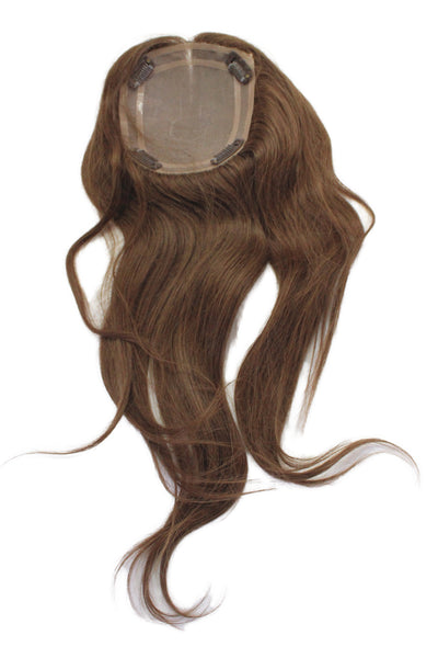 Belle Tress Women's Acrylic Topper Hair Wig  brunette 16inches