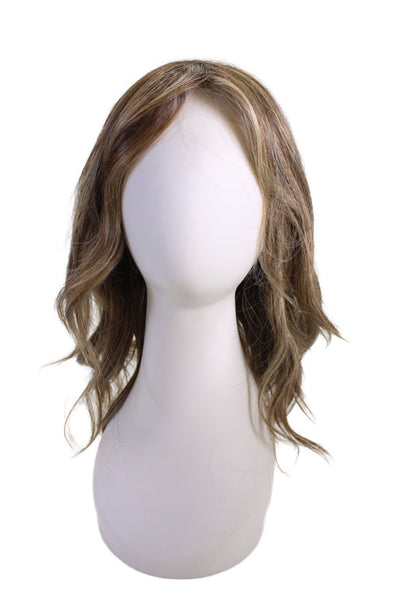 Belle Tress Women's Acrylic Hand Tied Dalgona  Brown Sugar Sweet Cream 16"