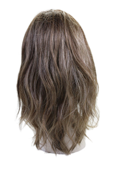 Belle Tress Women's Acrylic Hand Tied Dalgona  Brown Sugar Sweet Cream 16"