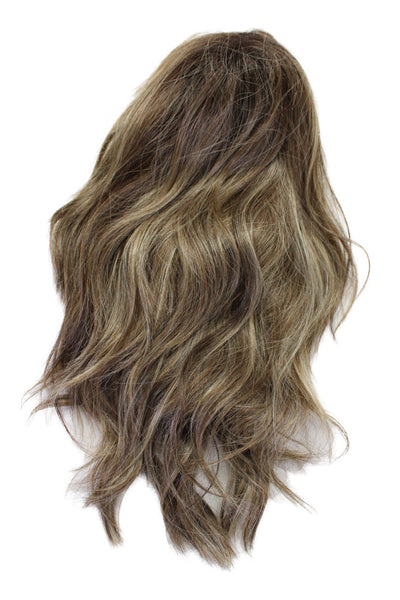 Belle Tress Women's Acrylic Hand Tied Dalgona  Brown Sugar Sweet Cream 16"