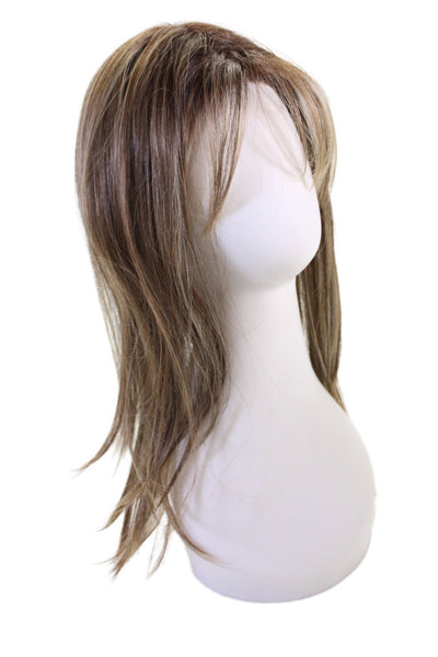 Belle Tress Women's Acrylic Lace Front Mono Top Bangs Wig Brown Sugar Sweet 16"