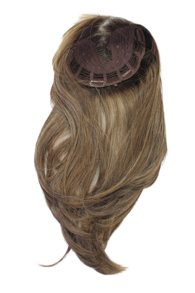 Belle Tress Women's Acrylic Lace Front Mono Top Bangs Wig Brown Sugar Sweet 16"