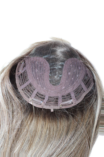 Belle Tress Women's Acrylic Lace Front Mono Top Bangs Wig Brown Sugar Sweet 16"