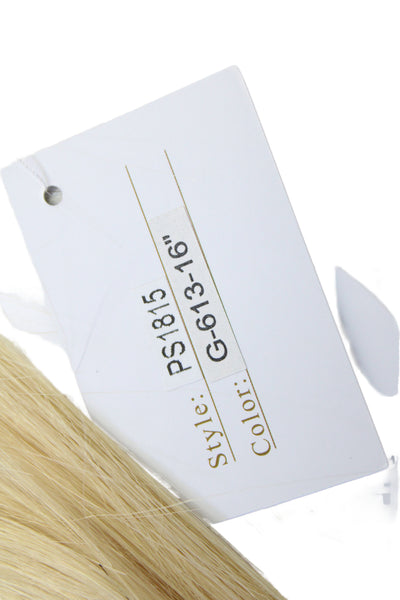 UNIWIGS Acrylic Hair Topper Wig Blonde 16"