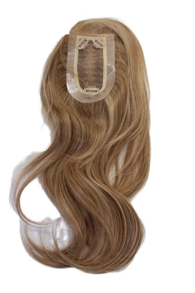 UNIWIGS Acrylic Hair Topper Wig Ash Blonde 16"