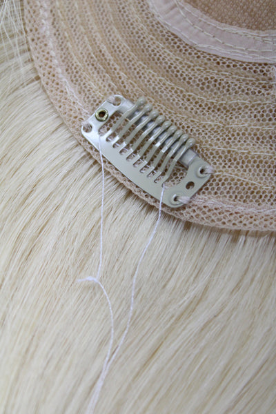 UNIWIGS Acrylic Hair Topper Wig Blonde 16"