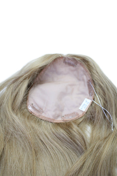 UNIWIGS Acrylic Hair Topper Wig Ash Blonde 16"
