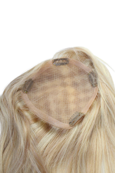 UNIWIGS Acrylic Hair Topper Wig Blonde 18"