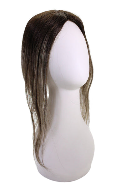 UNIWIGS Acrylic Hair Topper Brunette Wig  16"