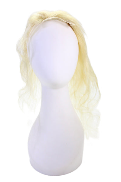 UNIWIGS Acrylic Hair Topper Body Wave  Wig Blonde 20"