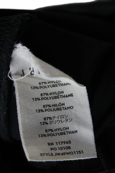 J Brand Womens Cropped Black Nylon Pants Size L
