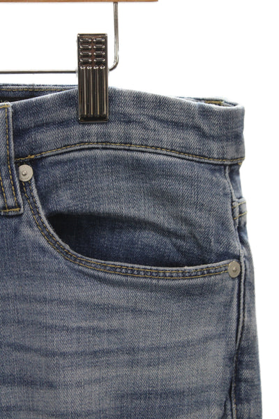 BLANKNYC Women Skinny Blue Mid Rise Cotton Blend Jeans Size 31