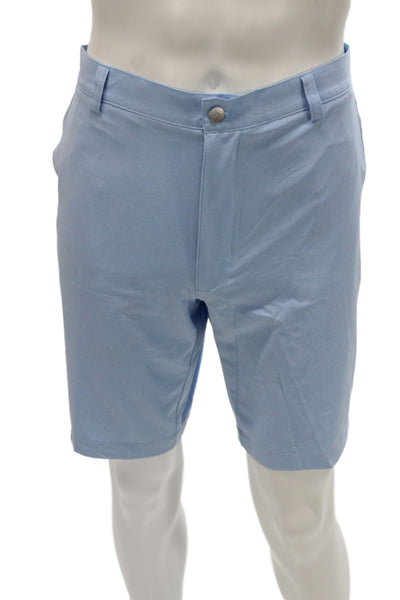 Peter Millar Mens Athletic Golf Shorts Blue Size 36