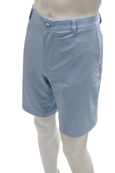 Peter Millar Mens Athletic Golf Shorts Blue Size 36