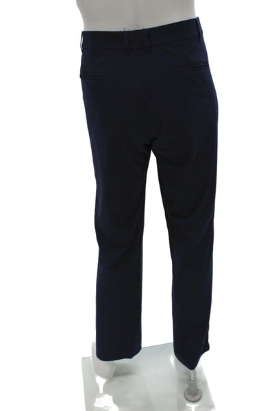 Greyson Mens Khakis Blue Performance Stretch Golf Size 36