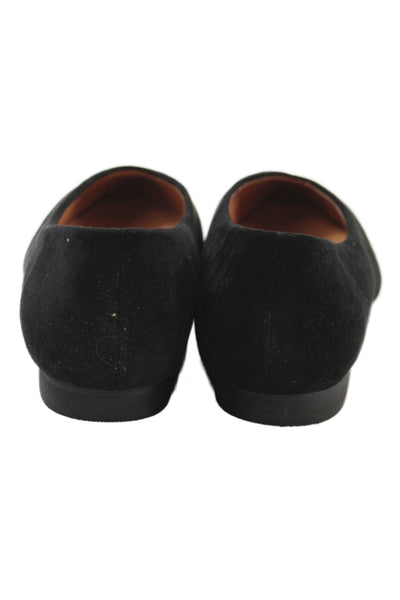 French Connection Womens Slip On Pointed Toe Daisy Ballet Flats Black Size 8