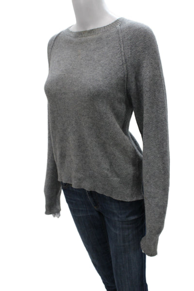 Alexandre Laurent Women Pullover Sweater Gray Crewneck Longsleeve Size S