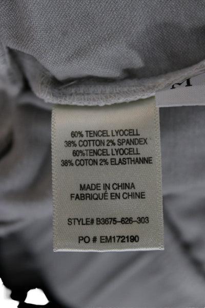 Bella Dahl Women Jogger Pants Gray Lyocell Drawstring Athleisure Size M
