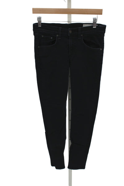 Rag & Bone Womens Skinny Black Jeans Size 27