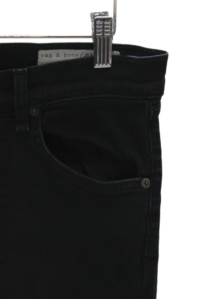 Rag & Bone Womens Skinny Black Jeans Size 27