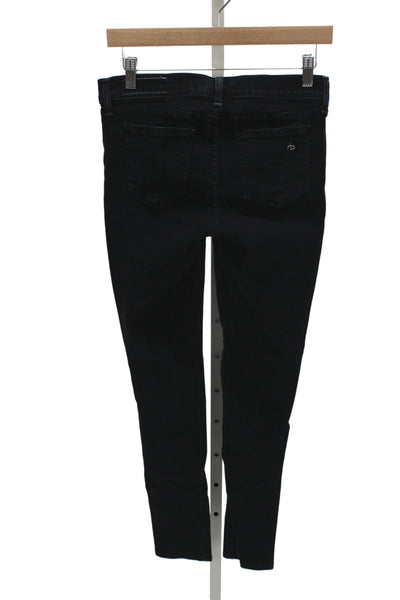 Rag & Bone Womens Skinny Black Jeans Size 27