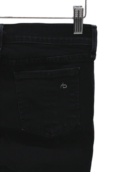 Rag & Bone Womens Skinny Black Jeans Size 27