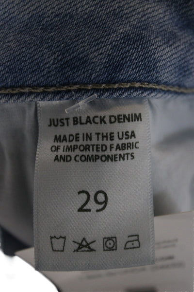 Just Black Denim Womens Skinny Blue Jeans Size 29