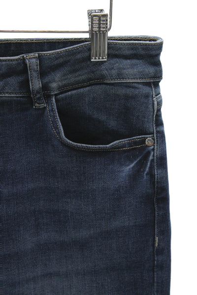 DL1961 Womens Bootcut Jeans Blue Mid Rise Cotton Blend Size 31