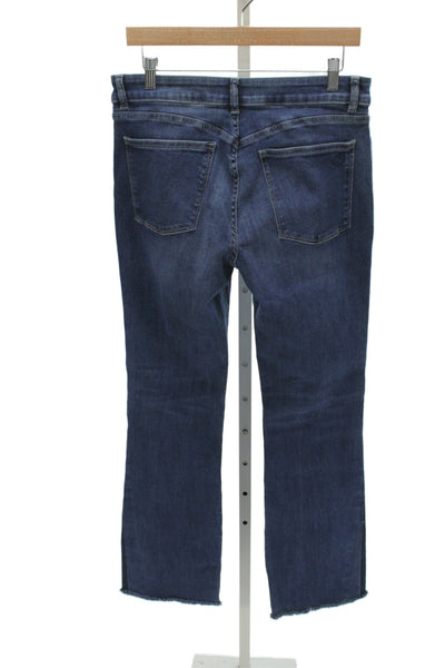 DL1961 Womens Bootcut Jeans Blue Mid Rise Cotton Blend Size 31