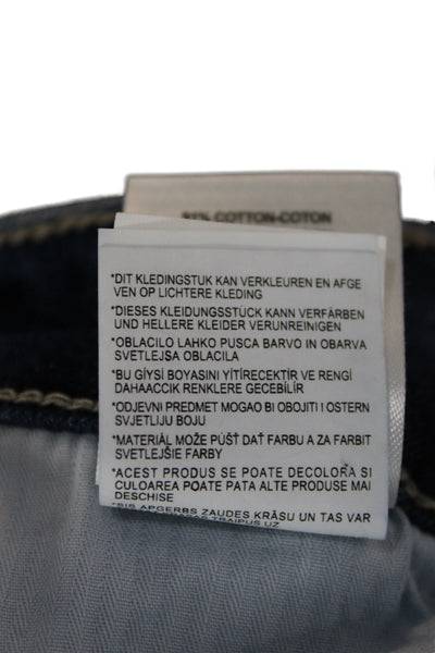 DL1961 Womens Bootcut Jeans Blue Mid Rise Cotton Blend Size 31