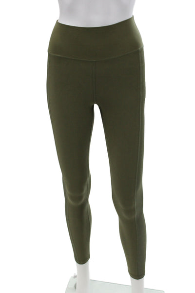 Carbon 38 Womens Tank Top Leggings Set Green Size Small/Extra Small