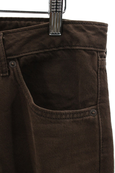 Levis Womens Wide-Leg Brown Jeans Mid-Rise 28in Size 29