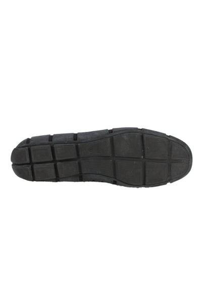 Swims Mens Slip On Rubber Trim Knit Beach Loafers Black Size 9