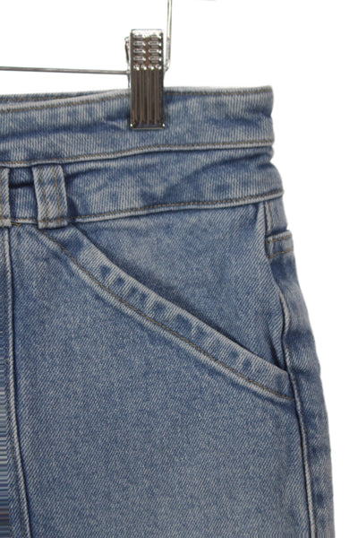 Frame Womens Flared Jeans Blue Mid Rise Cotton Blend Button Fly Size 32