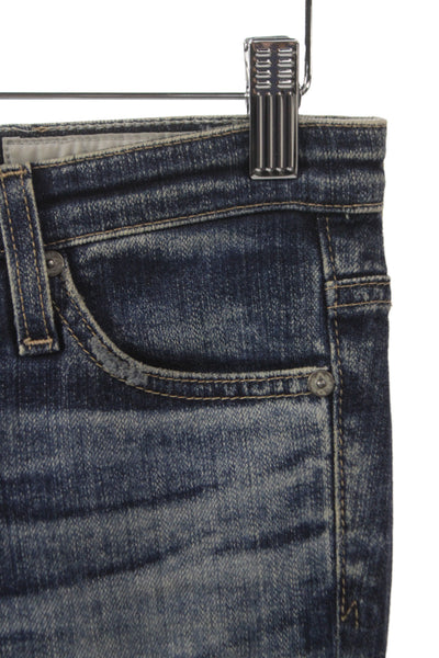 AG-ED Denim Womens Ankle Jeans Blue Mid Rise 26 Inseam Cotton Blend Size 25
